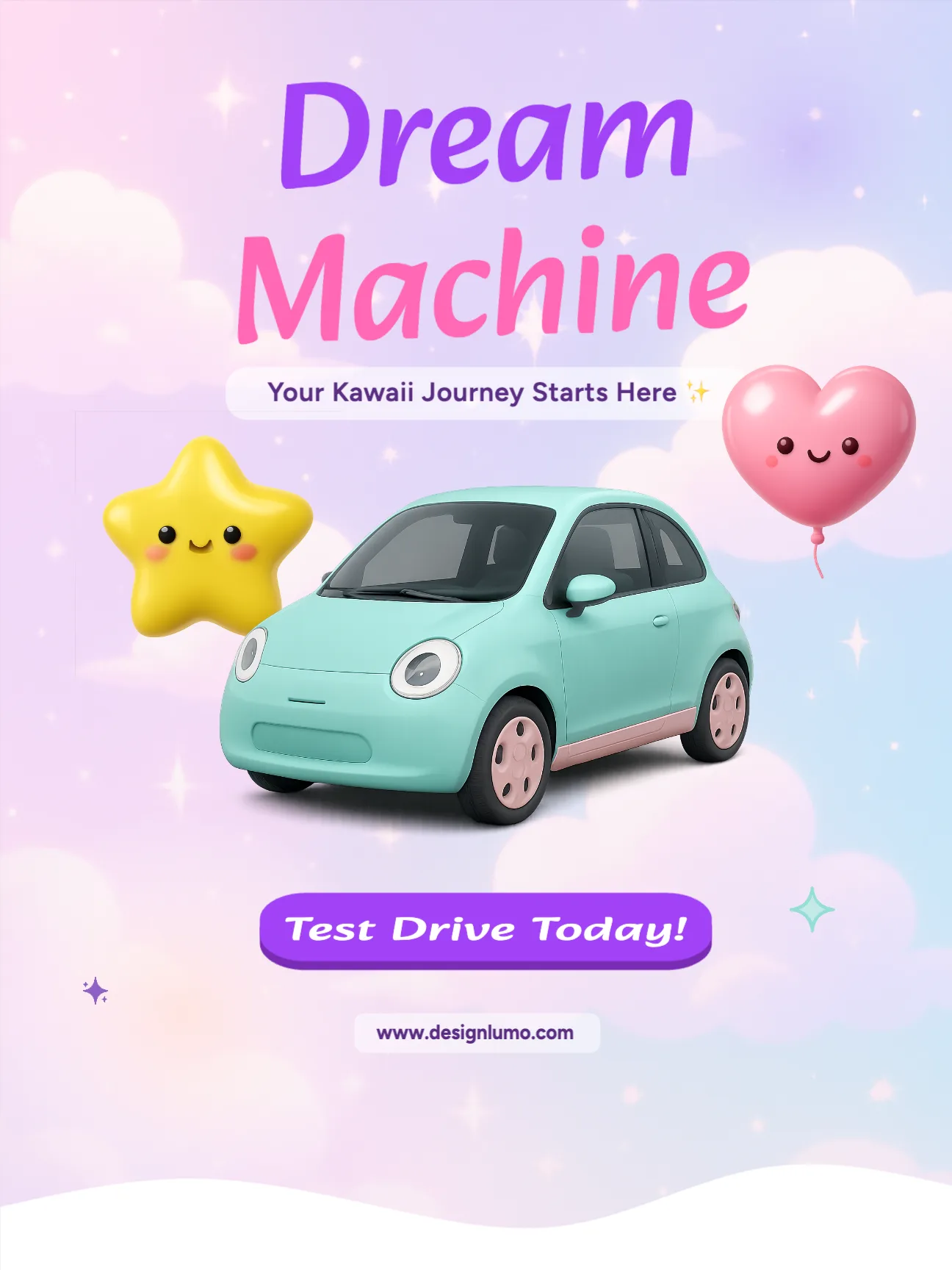 Kawaii Car Ad